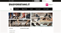 Desktop Screenshot of enjoyoristano.it